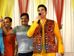 Arbaaz Khan promotes ‘Tera Intezaar’ at special Navratri celebrations in Gandhidham