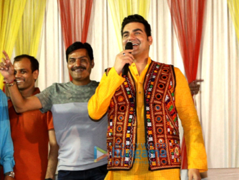 Arbaaz Khan promotes 'Tera Intezaar' at special Navratri celebrations in Gandhidham