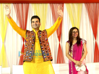 Arbaaz Khan promotes 'Tera Intezaar' at special Navratri celebrations in Gandhidham
