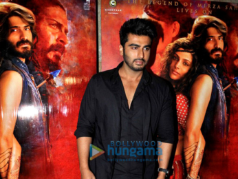 Arjun Kapoor & Anil Kapoor grace 'Mirzya' screening at Lightbox