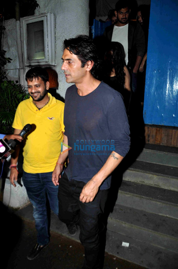 arjun snapped post dinner at olive 3