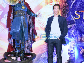 Benedict Cumberbatch, Tilda Swinton, Scott Derrickson and Kevin Feige grace the red carpet launch of Marvel's Doctor Strange in Hong Kong