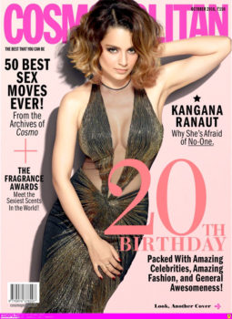Kangna Ranaut On The Cover Of Cosmopolitan, OCT 2016