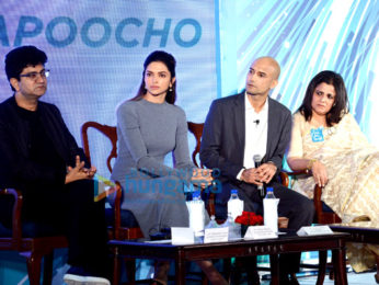 Deepika Padukone at a 'Mental Awareness' campaign launch by her NGO 'Live Love Laugh' in Delhi