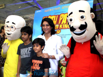 Farah Khan hosts a special screening of 'Motu Patlu: King of Kings' for celebrity Kids