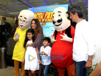Farah Khan hosts a special screening of 'Motu Patlu: King of Kings' for celebrity Kids