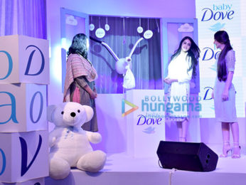 Genelia Dsouza and Tara Sharma attend the launch of Baby Dove in India