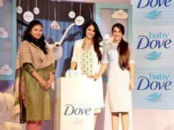 Genelia Dsouza and Tara Sharma attend the launch of Baby Dove in India