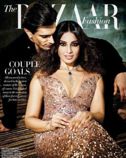 Karan Singh Grover, Bipasha Basu On The Cover Of Harper's Bazaar