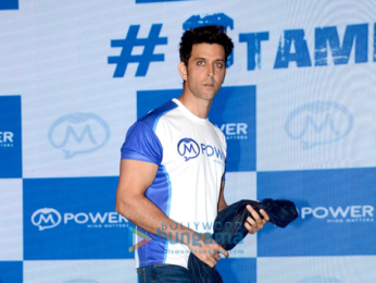 Hrithik Roshan at 'Mpower #EverydayHeroes' campaign launch in Mumbai
