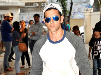 Hrithik Roshan snapped with his kids post 'Inferno' screening