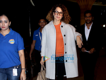 Kangna Ranaut and others snapped at the airport