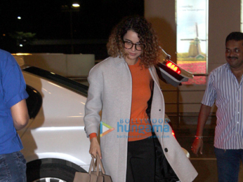Kangna Ranaut and others snapped at the airport