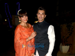 Karan Singh Grover & Bipasha Basu grace close friend Shaju’s and Neelu’s Diwali bash