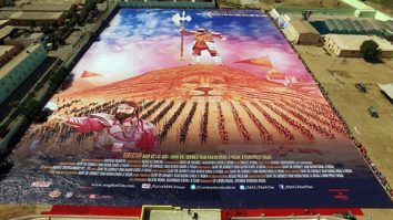 MSG The Warrior Lion Heart creates Guinness World record for largest poster