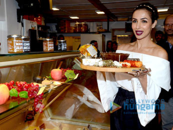 Malaika Arora Khan at the launch of Patisserie La Saluti in Bandra