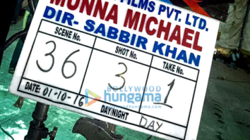 On The Sets Of The Movie Munna Michael
