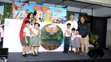 Gulzar & Vishal Bhardwaj at the music launch of 3D animation film ‘Motu Patlu: King of Kings’