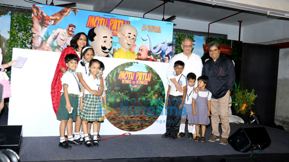Gulzar & Vishal Bhardwaj at the music launch of 3D animation film ‘Motu Patlu: King of Kings’ Gulzar & Vishal Bhardwaj at the music launch of 3D animation film ‘Motu Patlu: King of Kings’
