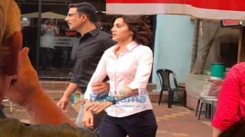 On The Sets Of The Film Naam Shabana
