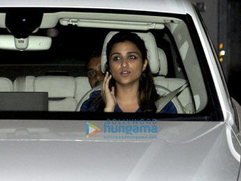 Parineeti Chopra & Sushant Singh Rajput snapped in Khar
