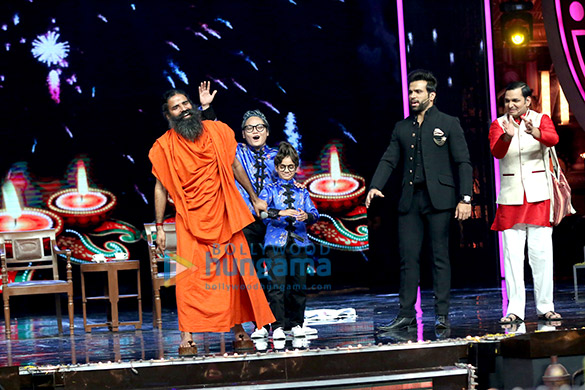 ramdev shows his dance skills of super dancer 3
