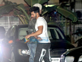 Ranbir Kapoor & Varun Dhawan snapped at Aditya Roy Kapur's party