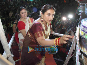 Rani Mukerji celebrates Sindur Khela