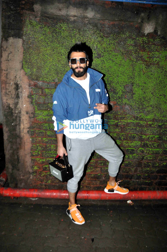 ranveer snapped post an ad shoot 4