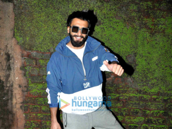 Ranveer Singh snapped post an ad shoot