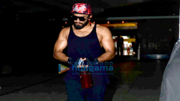 Ranveer Singh snapped post his gym session in Bandra