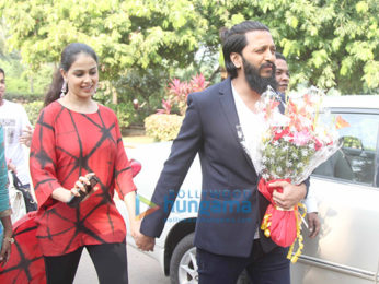 Riteish Deshmukh & Genelia Dsouza launch the Labour Analgesia app 'Birth Ease'