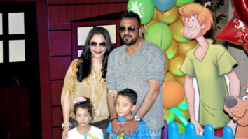 Sanjay Dutt celebrates his kids’ birthday in style