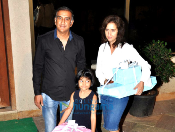 Sanjay Dutt celebrates his kids' birthday in style