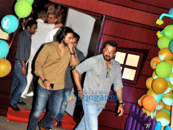Sanjay Dutt celebrates his kids' birthday in style
