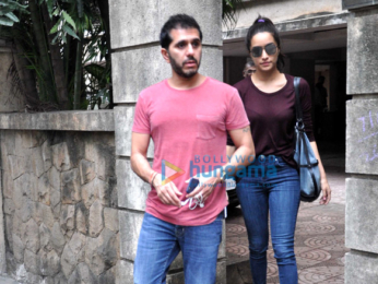 Shraddha Kapoor & Ritesh Sidhwani snapped post a meeting in Bandra
