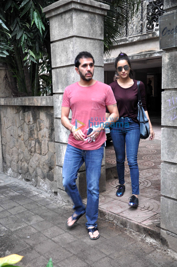 shraddha kapoor ritesh sidhwani snapped post a meeting in bandra 1