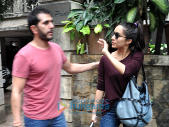 Shraddha Kapoor & Ritesh Sidhwani snapped post a meeting in Bandra
