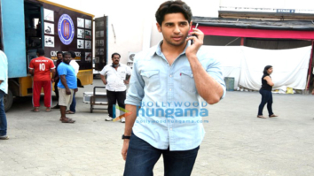 Sidharth Malhotra snapped at Mehboob studio in Bandra
