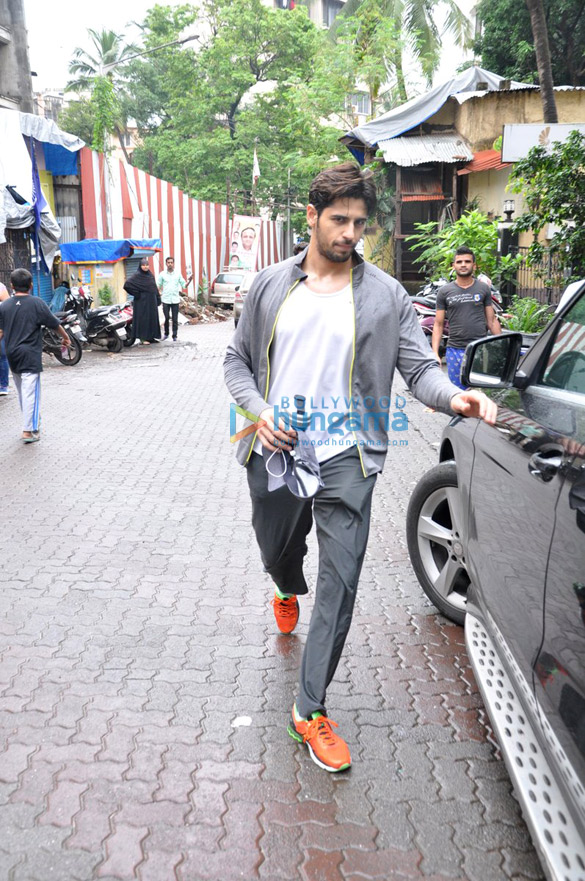 sidharth snapped post gym session 6
