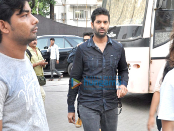 Star cast of 'Rock On!! 2' snapped at Mehboob Studio