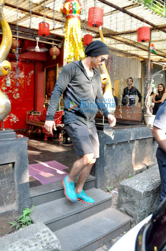 sushant snapped post spa session 4