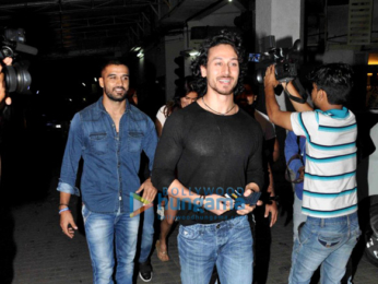 Tiger Shroff, Disha Patani & others grace the screening of 'M.S. Dhoni - The Untold Story' at PVR