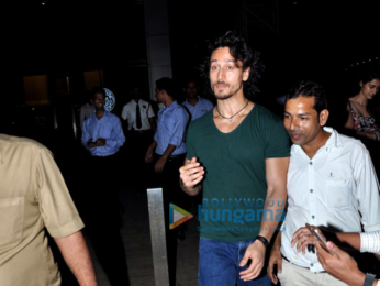 Tiger Shroff & Disha Patani snapped post their dinner at ‘Pizza Express’