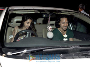 Tiger Shroff & Disha Patani snapped post their dinner at ‘Pizza Express’