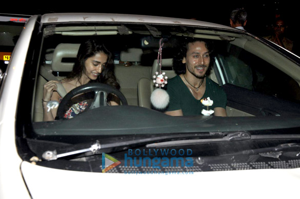 tiger disha snapped post dinner at pizza express 7