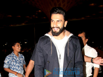 Ranveer Singh and Vaani Kapoor depart for the trailer launch of Befikre in Paris