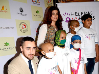 Twinkle Khanna and Imran Khan attend ‘Helping Hands Exhibition’ cum fundraiser event