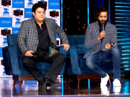 Riteish Deshmukh and Sajid Khan shoot for the TV show Yaaron Ki Baarat