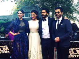 Check out: Sonam Kapoor, Anil Kapoor support Harshvardhan Kapoor and Saiyami Kher at London premiere of Mirzya